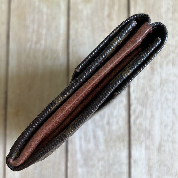 Louis Vuitton Authentic Monogram Vintage Tri-Fold Double Snap Wallet - Picture 3 of 12